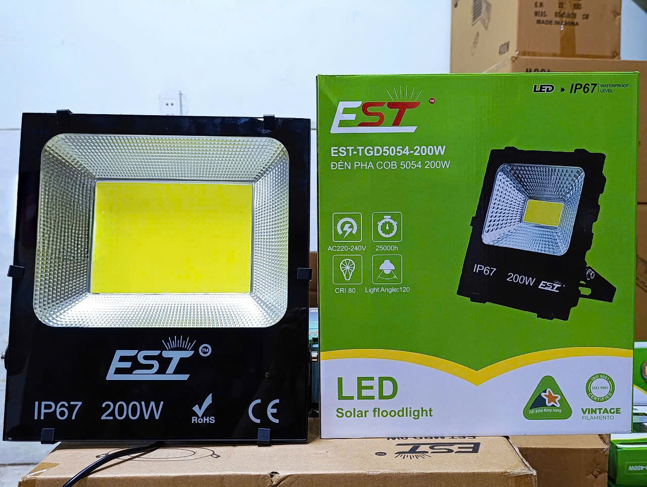 Đèn Pha Điện COB 5054 – 300W EST - ảnh phụ 5