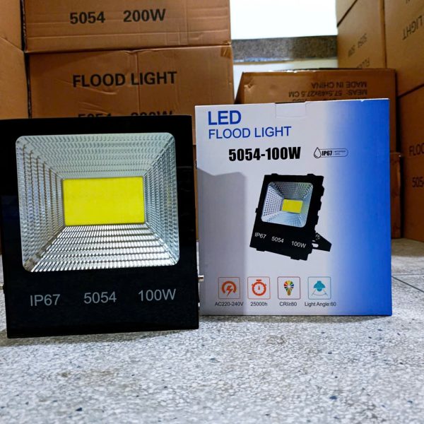 Đèn Pha Điện COB 5054 – 100W L2